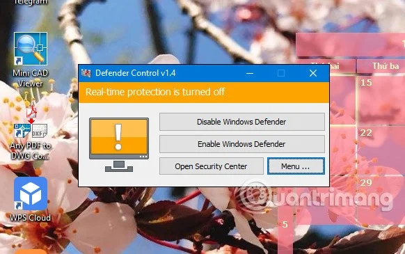 Izklopite Windows Defender (Varnost sistema Windows) v sistemih Windows 10 in Windows 11