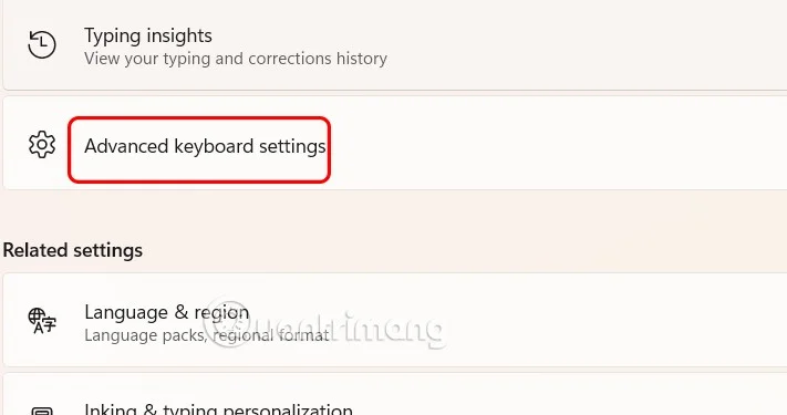 Sådan aktiverer/deaktiverer du sproglinjen i Windows 11