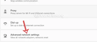 Jak resetovat ethernetové připojení ve Windows 11