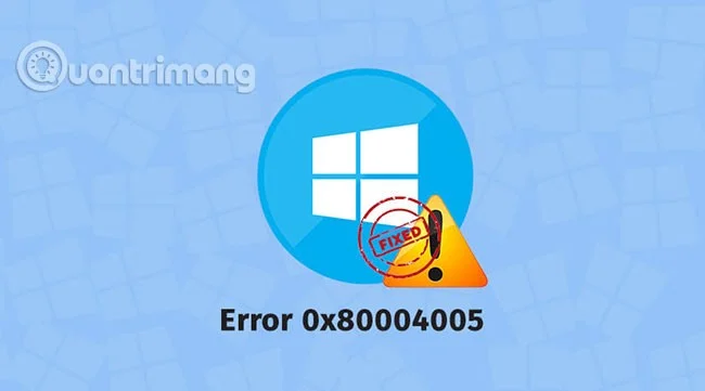 Jak opravit chybový kód 0x80004005