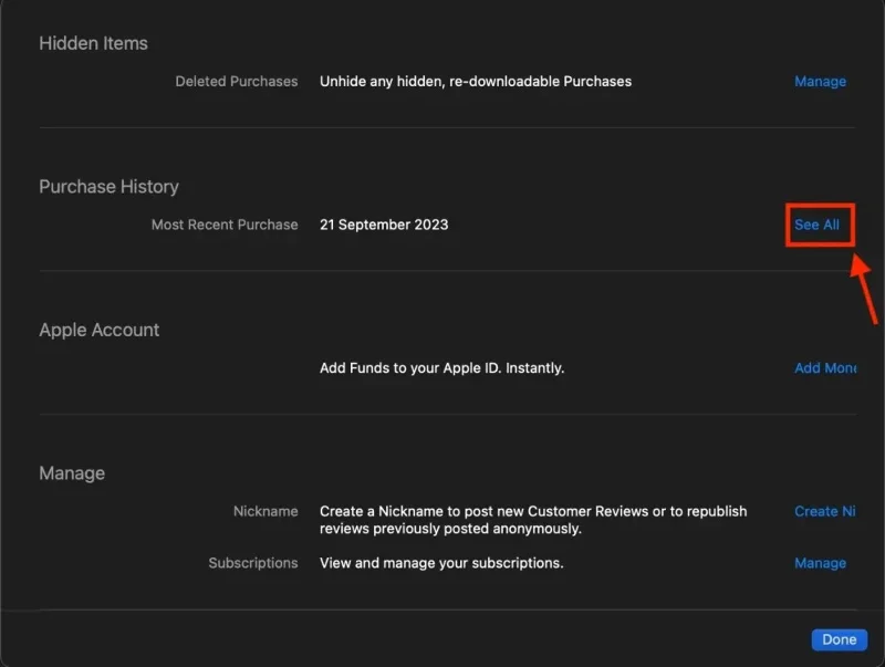 Как да проверите историята на покупките в Apple App Store