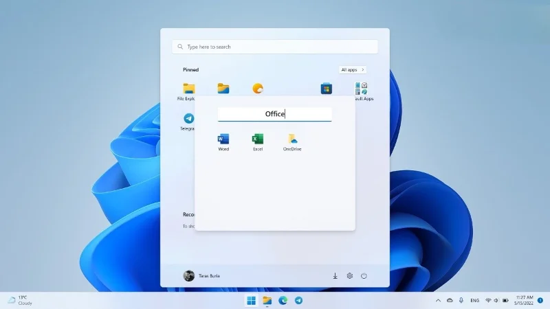 Jak udělat hlavní panel průhledným ve Windows 11