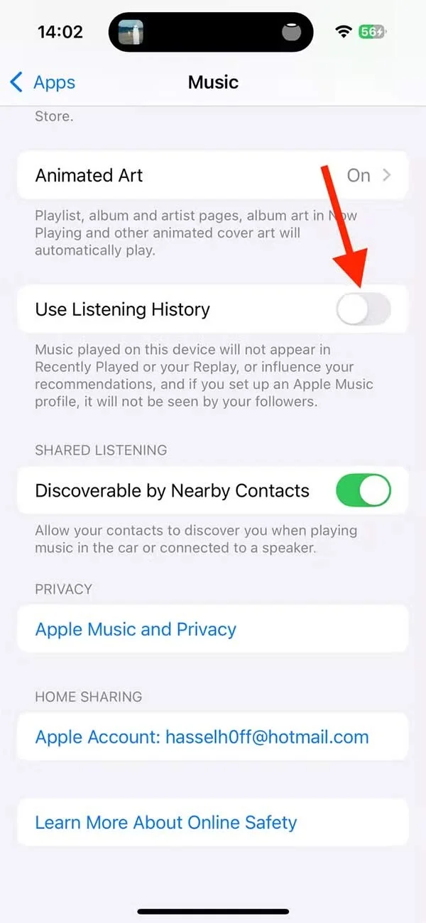 Как да блокирате някого от промяна на вашите препоръки за Apple Music