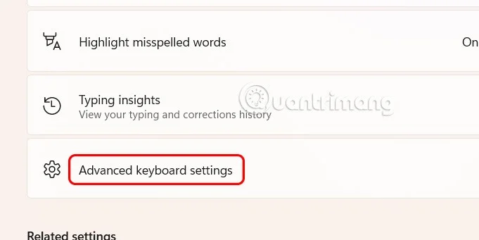 Kako spremeniti privzete jezikovne bližnjice v sistemu Windows 11