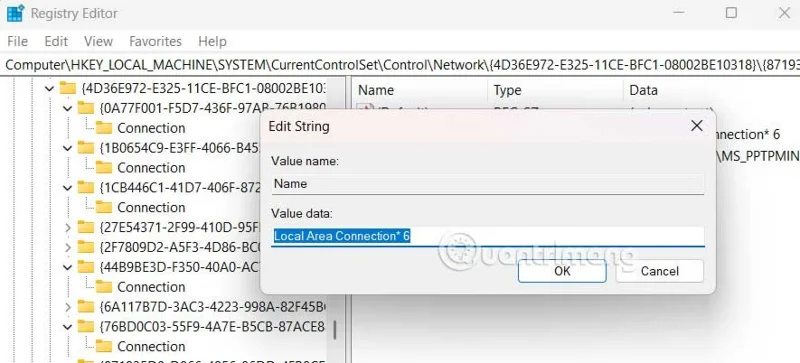 Sådan ændrer du netværksnavnet i Windows 11