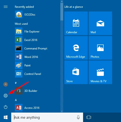 12 načinov za hiter dostop do nastavitev v sistemu Windows 10