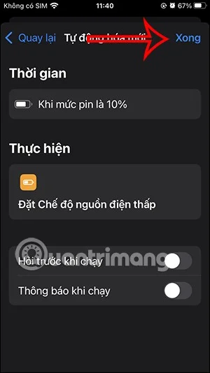 Как да активирате режим на ниска мощност на iPhone