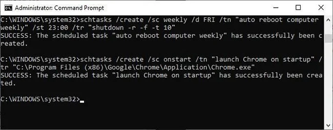 Povzetek pogostih ukazov Zaženi CMD