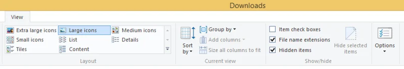 Kako prikazati skrite datoteke in mape v sistemu Windows 10/8/7