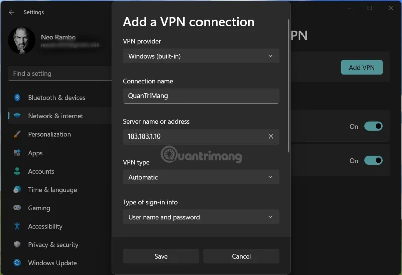 Jak nainstalovat a používat VPN ve Windows 11