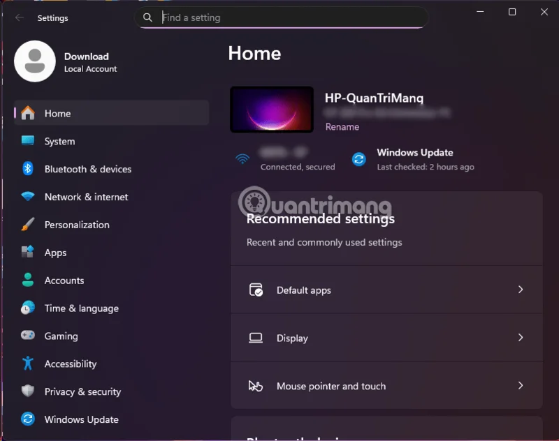 Kako odpreti nadzorno ploščo v sistemu Windows 11