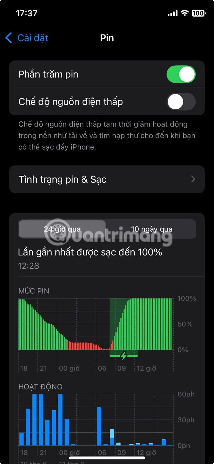 Как да активирате режим на ниска мощност на iPhone