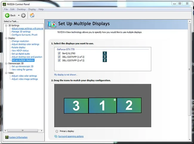 Sådan bruger du flere computerskærme effektivt på samme tid