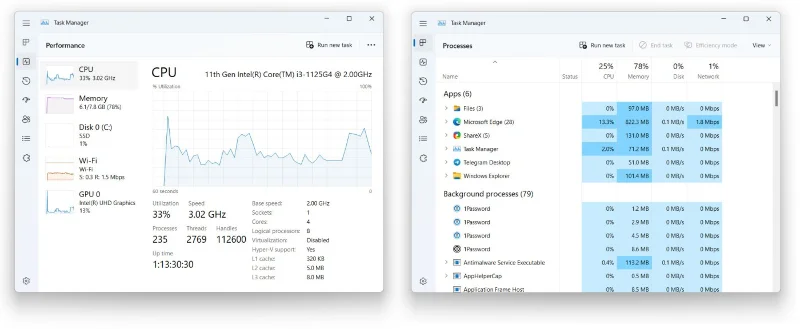 Windows 11 22H2: Оновлення Moment 1 з багатьма помітними функціями