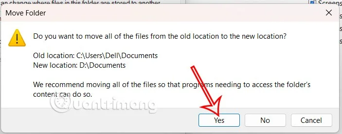 Як змінити розташування папки «Документи» у Windows 11 за замовчуванням
