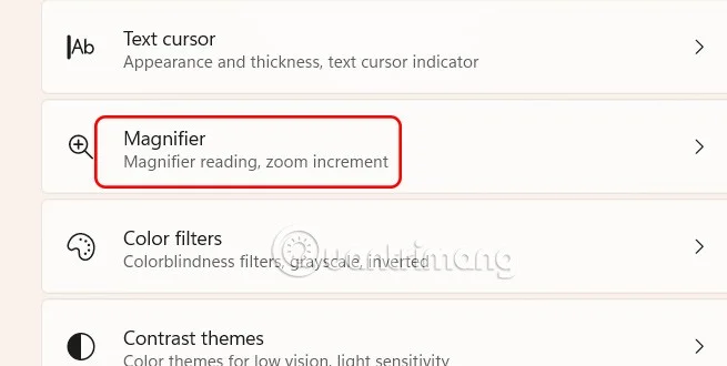 Kako obrniti barve zaslona s pomočjo povečevalnika v sistemu Windows 11