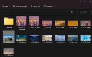 Pokyny pro změnu tapety ve Windows 11