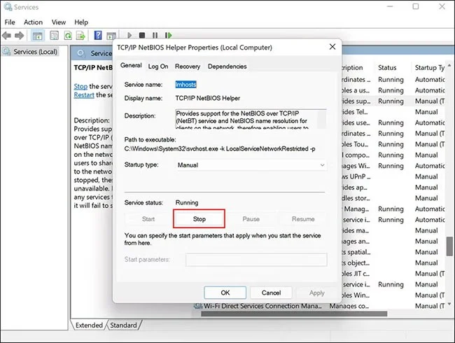 Navodila za odpravo napake »Omrežne poti ni bilo mogoče najti« v sistemu Windows