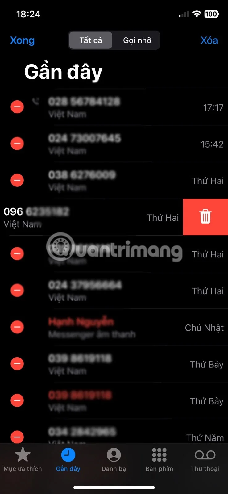 Как да преглеждате и изтривате историята на обажданията на iPhone