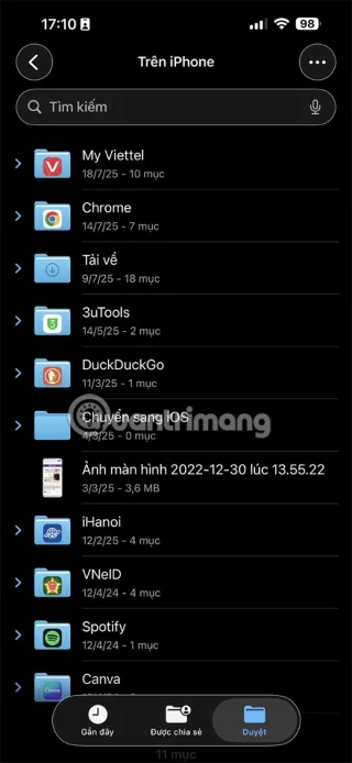 Jak změnit barvu složky v aplikaci Soubory na iPhone