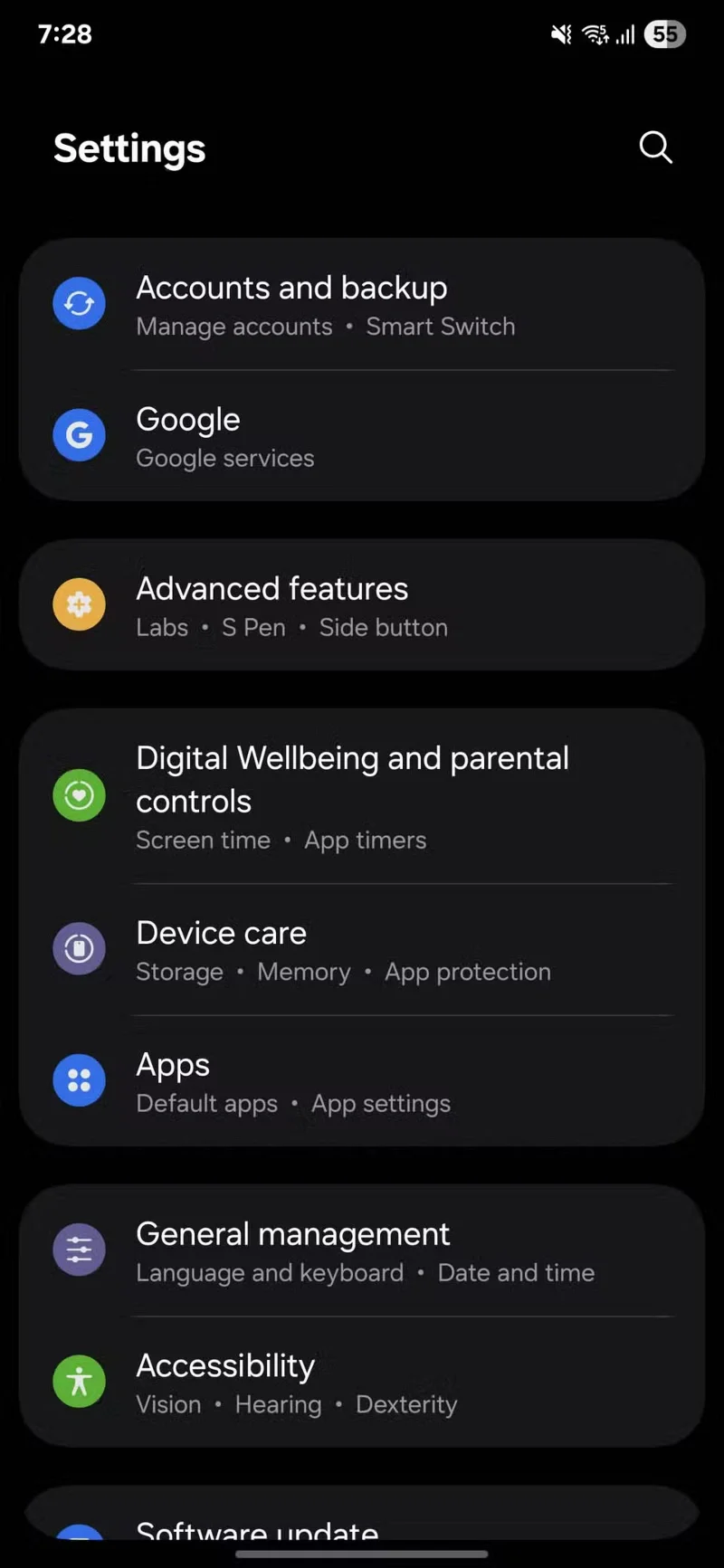 Zaradi teh nastavitev je prehod na Samsung veliko boljši. Zaradi teh nastavitev je prehod na Samsung veliko boljši.