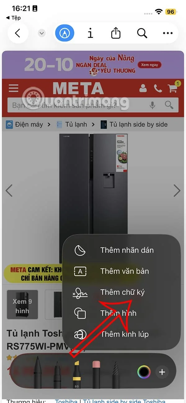 Как да създадете подпис на документ на iPhone