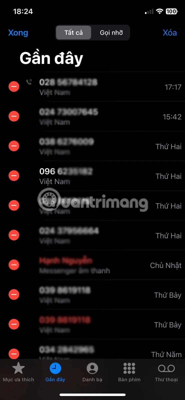 Как да преглеждате и изтривате историята на обажданията на iPhone