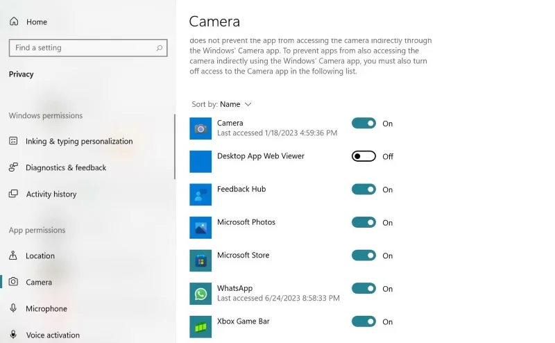 Souhrn způsobů opravy chyb webové kamery na notebooku