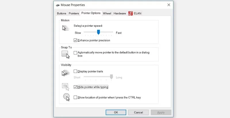 Jak opravit mizení ukazatele myši ve Windows