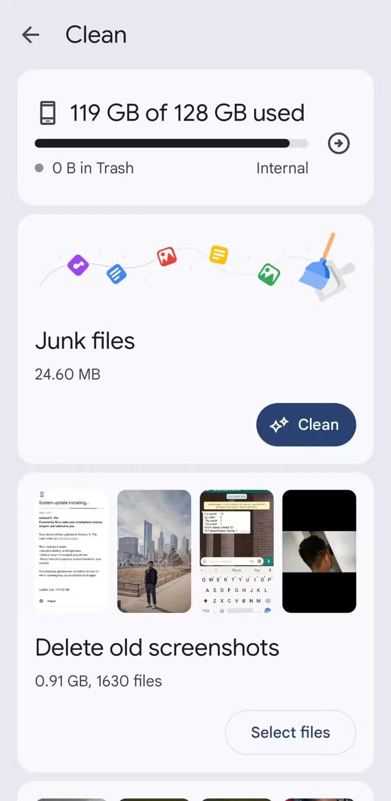 Hitri nasveti za čiščenje Androida za povračilo gigabajtov prostora Hitri nasveti za čiščenje Androida za povračilo gigabajtov prostora