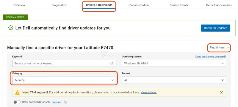 Jak aktualizovat TPM 1.2 na TPM 2.0 u notebooků a počítačů Dell