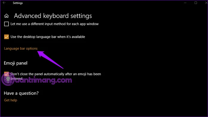Sådan repareres manglende sproglinje i Windows 10