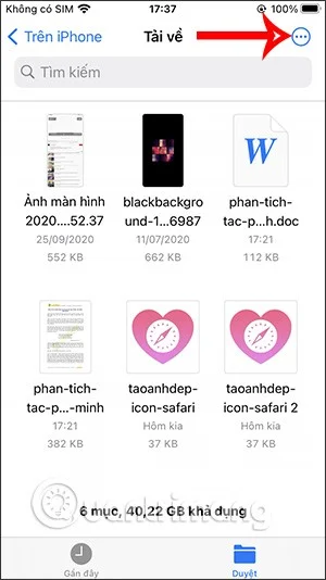 Πώς να βρείτε αρχεία που έχετε κατεβάσει σε iPhone/iPad