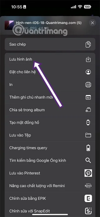 Κατεβάστε το πλήρες σετ ταπετσαριών iOS 18 με υψηλή ανάλυση