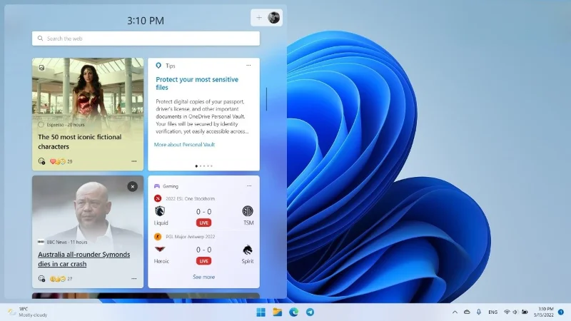 Windows 11 22H2: Оновлення Moment 1 з багатьма помітними функціями