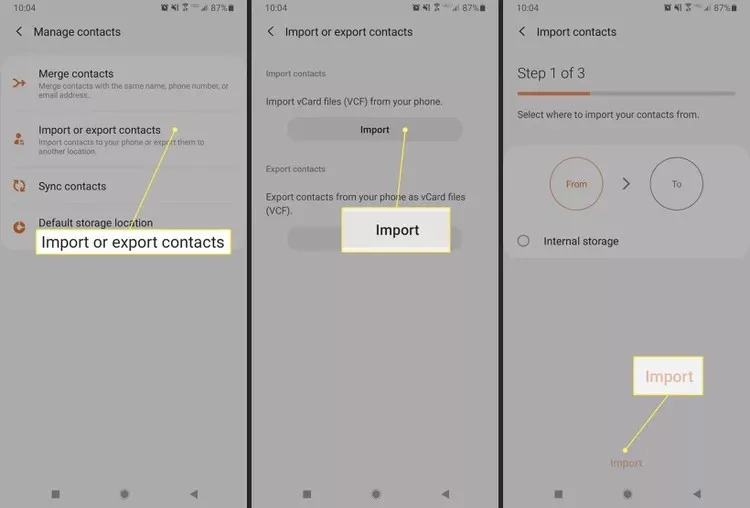 Kako obnoviti izbrisane stike v sistemu Android