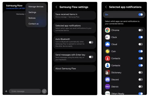 Kaj zamujate, če uporabljate telefon brez Samsung Flow?