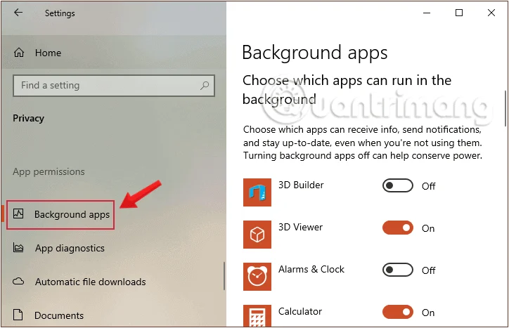Як вимкнути фонові програми у Windows