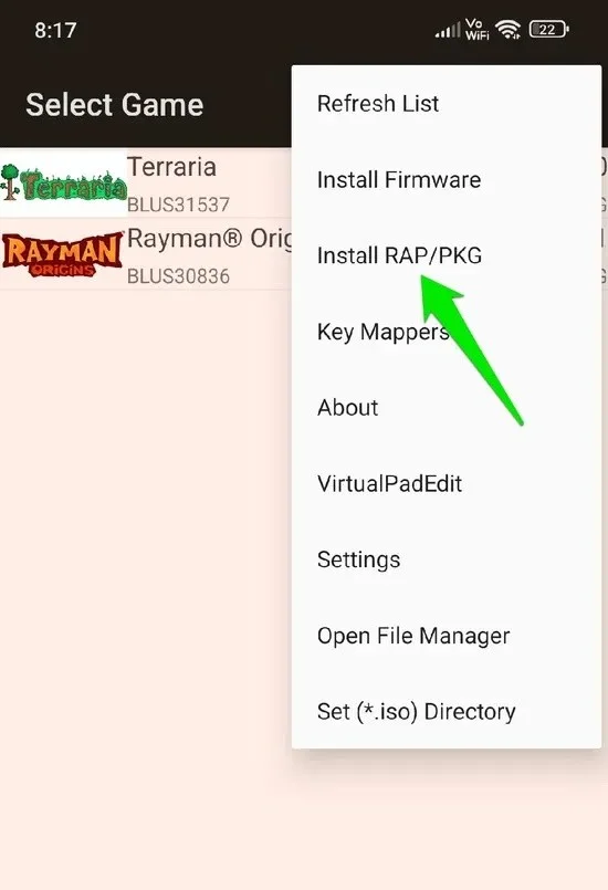 Kako zagnati igre PlayStation 3 na Androidu z uporabo PS3e