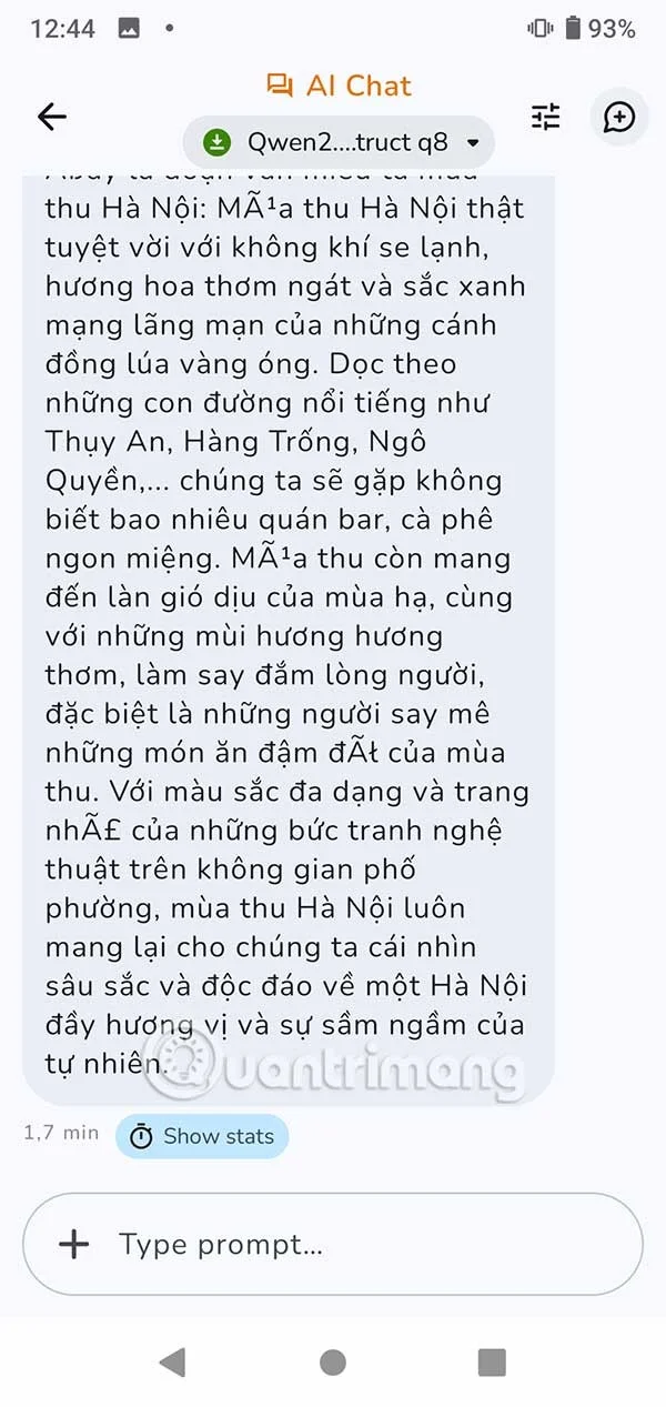 Nasveti za uporabo klepetalnega robota z umetno inteligenco brez internetne povezave