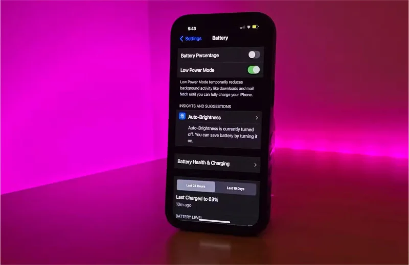 Změňte tato nastavení iPhonu pro celodenní výdrž baterie!