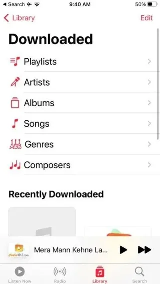 Πώς να βρείτε αρχεία που έχετε κατεβάσει σε iPhone/iPad