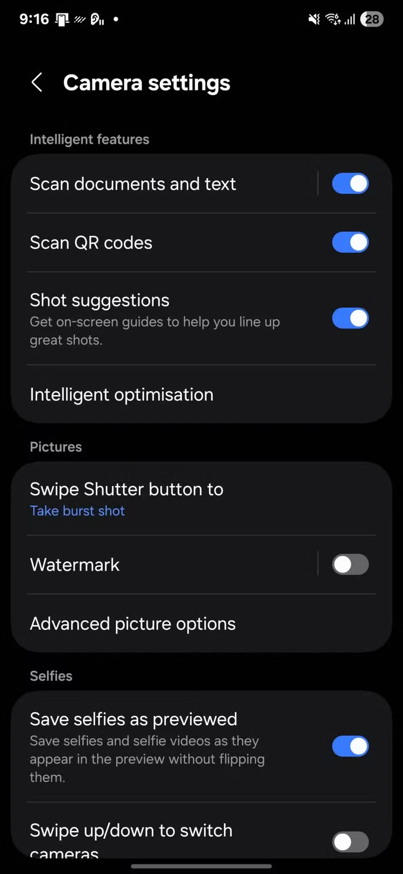 6 skritih trikov, ki jih lahko uporabite pri Samsungovih fotoaparatih