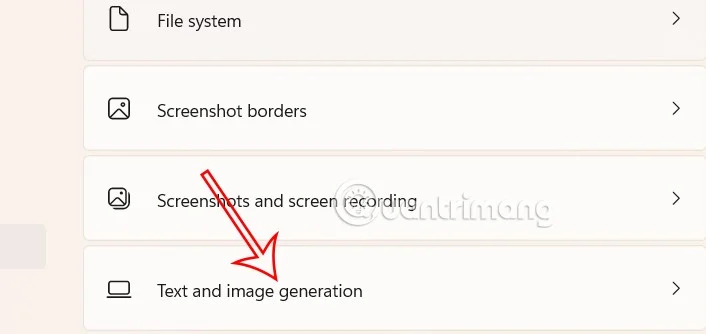 Jak zobrazit aplikace pro tvorbu textu a obrázků ve Windows 11