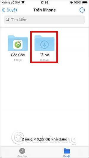 Πώς να βρείτε αρχεία που έχετε κατεβάσει σε iPhone/iPad