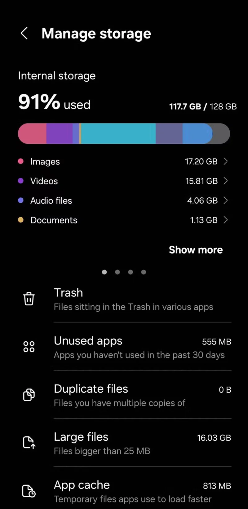 Kako dobiti nazaj 22 GB pomnilnika telefona Samsung, ne da bi izbrisali pomembne podatke Kako dobiti nazaj 22 GB pomnilnika telefona Samsung, ne da bi izbrisali pomembne podatke