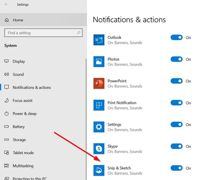 Løs problemet med Windows + Shift + S-genvejen, der ikke virker i Windows 10