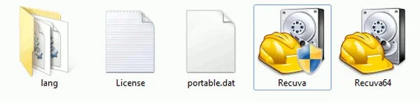 Obnovite izbrisane podatke s programom Recuva Portable v sistemu Windows 7
