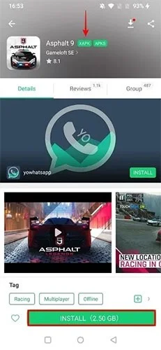 Kako namestiti datoteke XAPK na Android