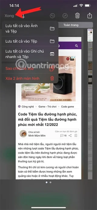 Πώς να τραβήξετε μεγάλα στιγμιότυπα οθόνης στο iPhone, να τραβήξετε στιγμιότυπα οθόνης με κύλιση στο iPhone